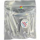 USN Nail Tips - Straight Clear 50ct/bag - CLEAR