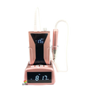 Rechargeable Portable Brushless Nail Drill 45K with Clock Charging Dock - Rose Gold