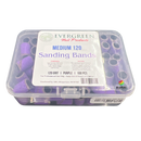GBS Sanding Bands - 120 Grit Purple Sanding Bands 100pcs Medium 120