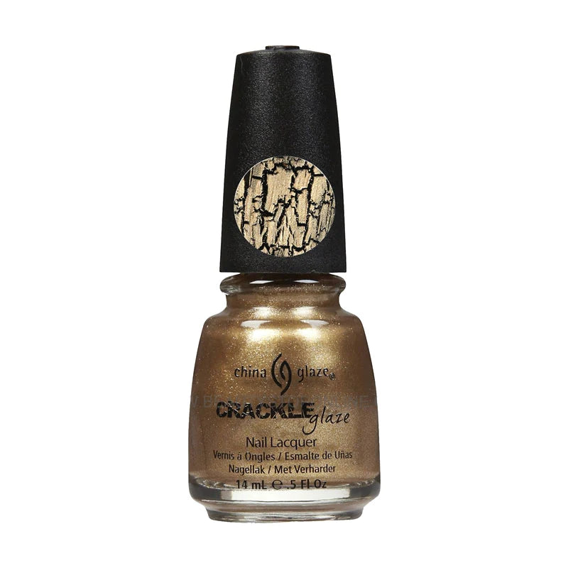 China Glaze Crackle Metals, Tarnished Gold 1042/80761