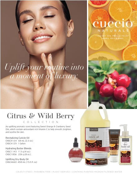 Cuccio Butter 113g/4oz - Citrus & Wild Berry