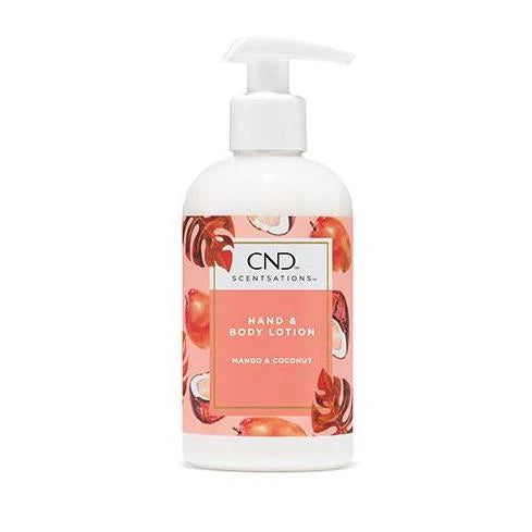 CND Scentsations Hand & Body Lotion 8.3 oz. Mango & Coconut