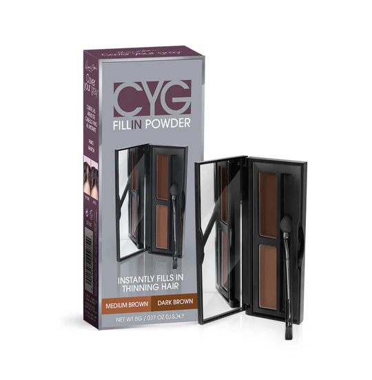 Cover Your Gray - Fill in Powder Pro "Medium Brown/Dark Brown"
