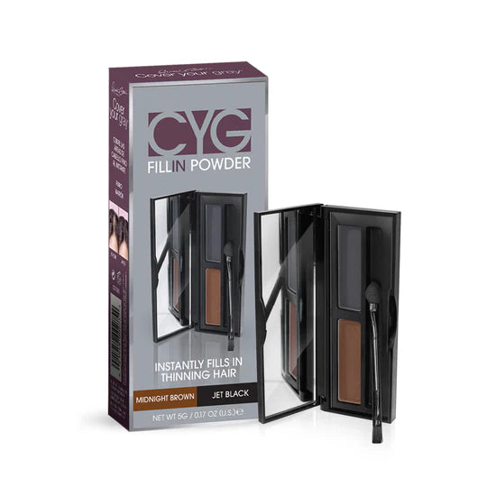 Cover Your Gray - Fill in Powder Pro "Midnight Brown/Jet Black"
