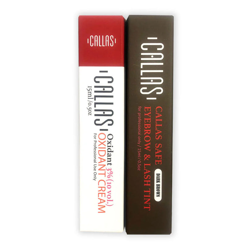 Callas - Dark Brown Safe Eye Brow & Lash Tint