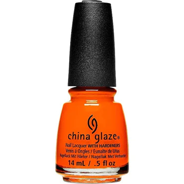 China Glaze Orange Knockout Nail Lacquer 0.5 oz 1005