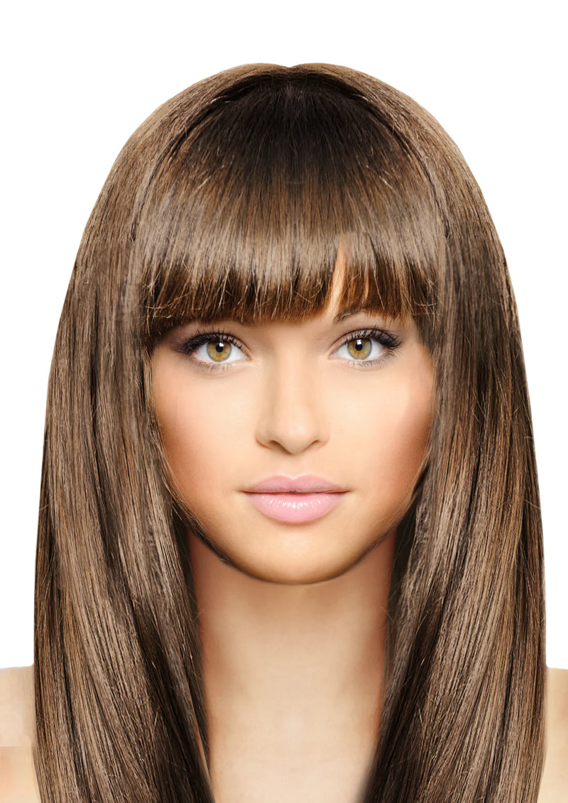 Mia Beauty - Clip-n-Bangs® Instant Bangs "Light Brown"