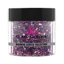 Glam and Glits Diamond Acrylic - Purple Vixen DA45