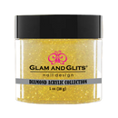 Glam and Glits Diamond Acrylic - Sun Flower DA75