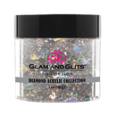 Glam and Glits Diamond Acrylic - Sterling Silver DA67