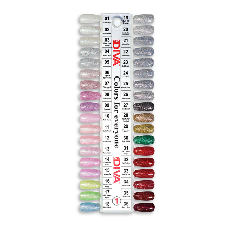 DND DIVA Color Swatch