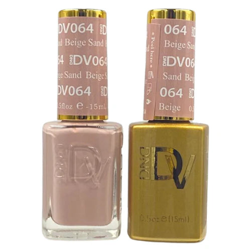 DND DIVA Gel & Lacquer Duo #064 Beige Sand (Swatch #2)