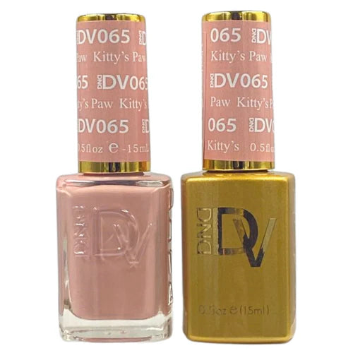 DND DIVA Gel & Lacquer Duo #065 Kitty's Paw (Swatch #2)