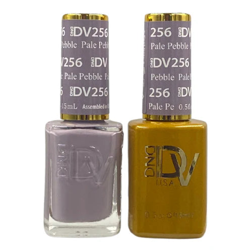 DND DIVA Gel & Lacquer Duo #256 Paie Pebble (from Swatch #8)