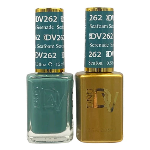 DND DIVA Gel & Lacquer Duo #262 Seafoam Seranade (from Swatch #8)