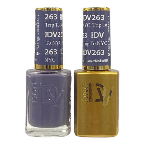 DND DIVA Gel & Lacquer Duo #263 Trip To NYC (from Swatch #8)