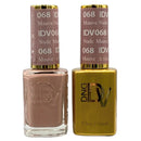 DND DIVA Gel & Lacquer Duo #068 Mauve Nude (Swatch #2)