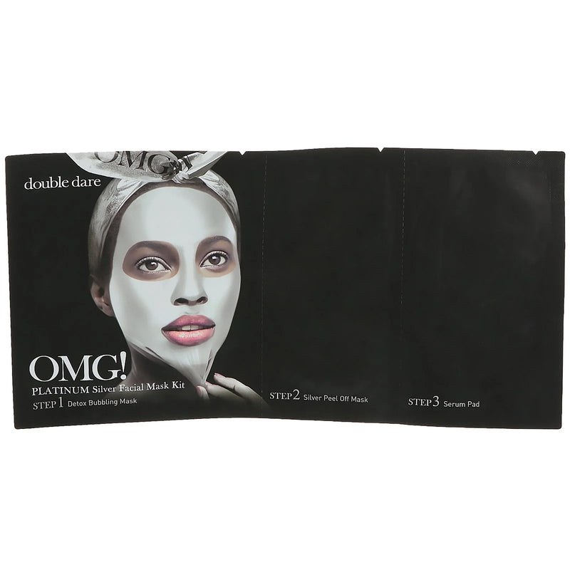 Double Dare - OMG! 3 IN 1 Facial Mask Kit "Silver"