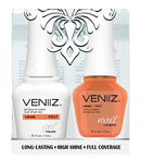Veniiz Gel Polish Lacquer Duo - V017 Cherie - Global Beauty Supply, LLC