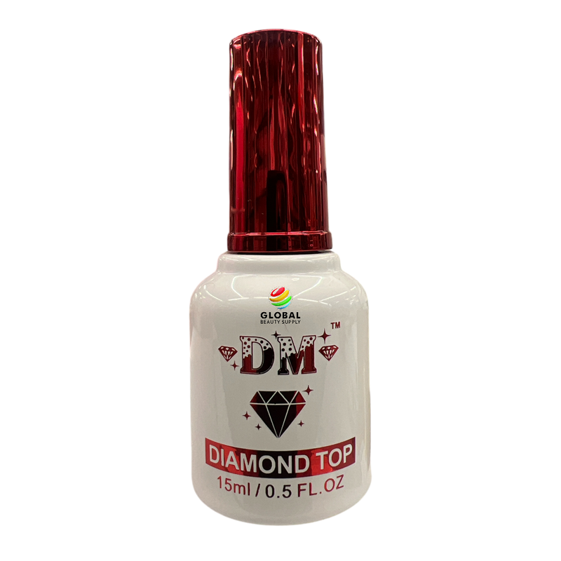 DM Gel Polish - DM Diamond Gel Top Coat 15mL .5 fl oz