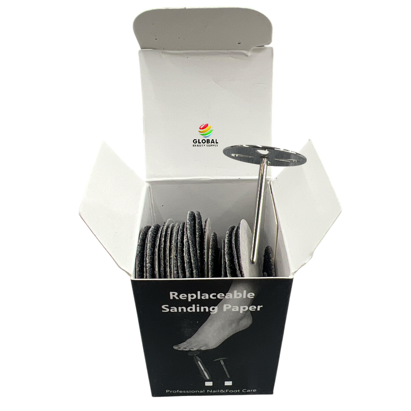 Sandpaper Discs & Stainless Steel  Mandrel Disc Bit 3/32