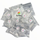 USN Nail Tips - Straight Clear 50ct/bag - CLEAR