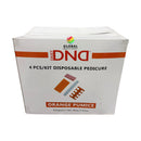 DND Disposable Pedicure Kit 4-pc Purple with Toe Separators (Orange)