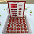 DM Gel Polish - Hollywood Red Collection Complete Set #01- #36 with Display HEMA/TPO FREE