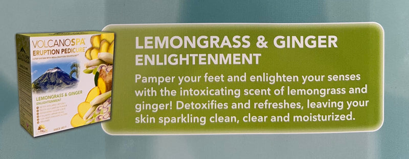 La Palm - Volcano Spa - Pedicure - Lemongrass & Ginger (New Scent)