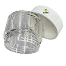 Clear PVC Thick Wall Jar 2 oz with Lid