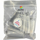 USN Nail Tips - Straight Clear 50ct/bag - CLEAR