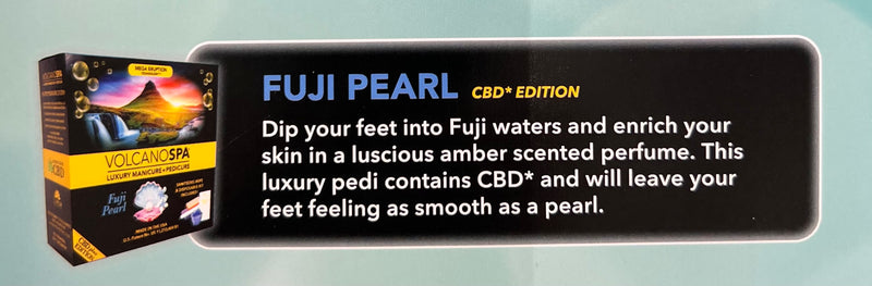 La Palm - Volcano Spa - Luxury Manicure + Pedicure - Fuji Pearl (Hemp Edition)