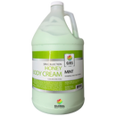 GBS Spa Hand and Body Cream (Lotion) Gallon - Mint (free Gallon Pump)