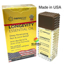 Nanogize Longevity Essential Oil (Medicated Oil) 21mL/0.71fl oz. (Dầu Gió Vàng Nanogize 21mL)