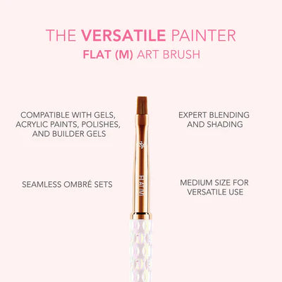 Kiara Sky Nail Art Brush- M Flat