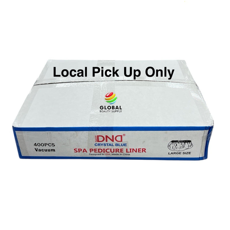 Spa Pedicure Disposable Liners 400pcs - BLUE (DND Brand) Local Pick Up Only