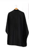 Solid Black Cutting Cape (Lightweight Nylon, one size fits most)
