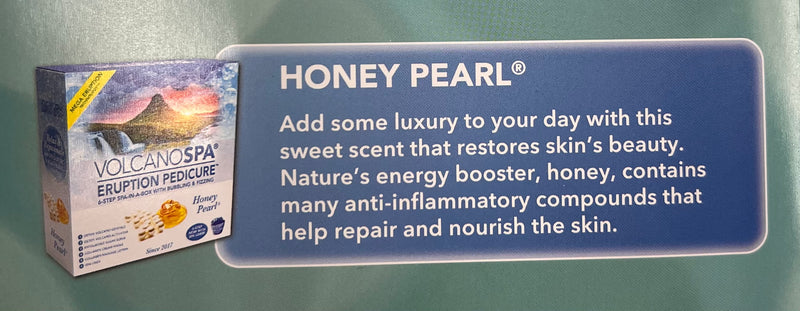 La Palm - Volcano Spa - Eruption Pedicure - Honey Pearl (Original Scent)