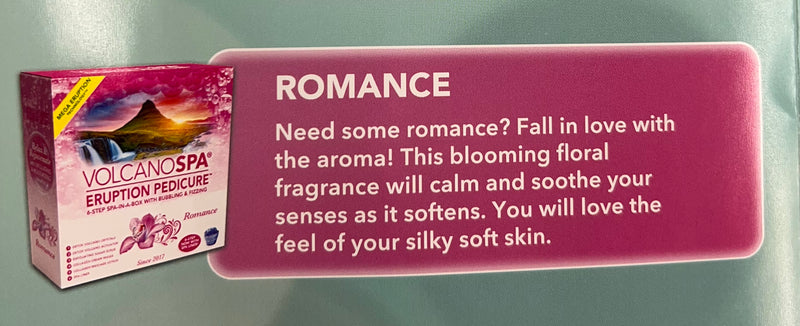 La Palm - Volcano Spa - Eruption Pedicure - Romance (Original Scent)