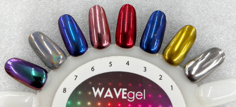 Wavegel Red Chrome Metal Powder