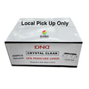 Spa Pedicure Disposable Liners 400pcs - CLEAR (DND Brand) Local Pick Up Only