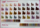 DM Gel Polish - Coffee Collection Complete Set #01- #36 with Display