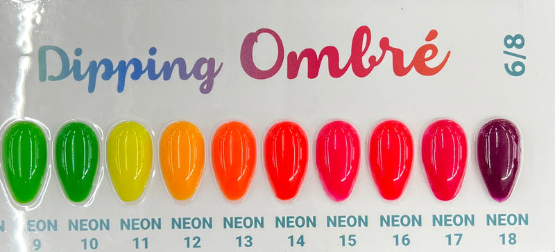 Chisel Acrylic & Dipping Powder Neon 10