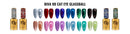 DND DIVA 9D Cat Eye Gel Polish - Glassball Collection Complete Set