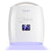 Cordless Rechargeable UV & LED Lamp - White with Handle
