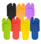 Foam Pedicure Slippers, Slip Resistant Bottom (Folding) Mixed Colors (12pairs)