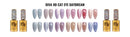 DND DIVA 9D Cat Eye Gel Polish - Daydream Collection Complete Set