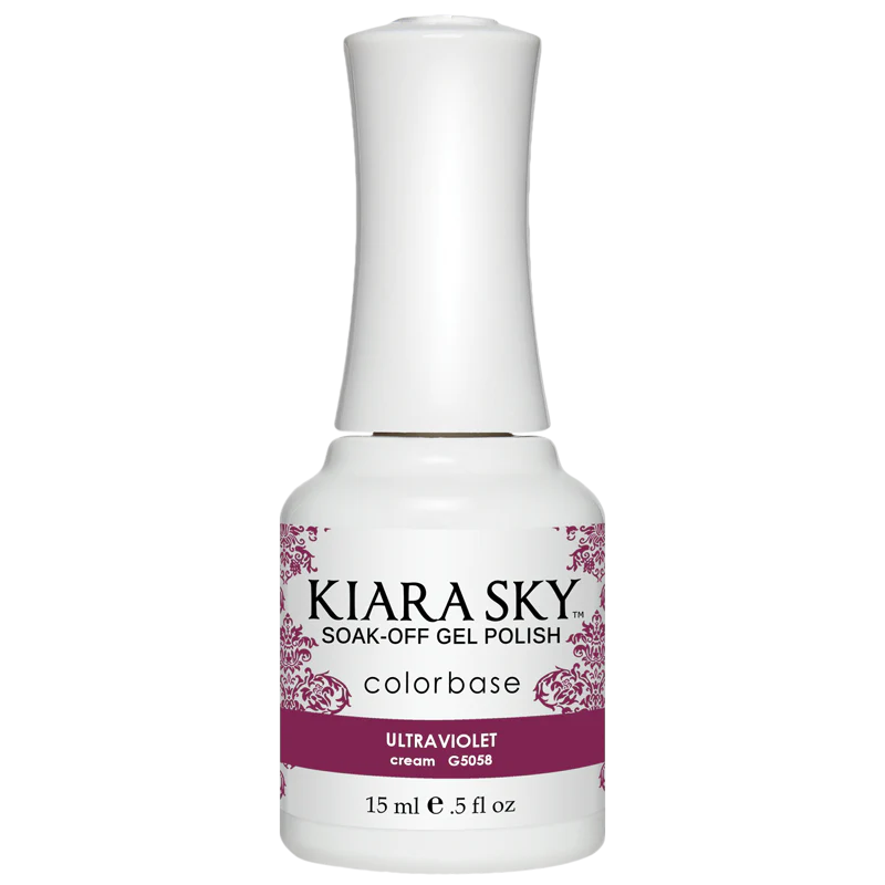 Kiara Sky Gel Polish G5058 Ultraviolet .5 fl oz / 15mL