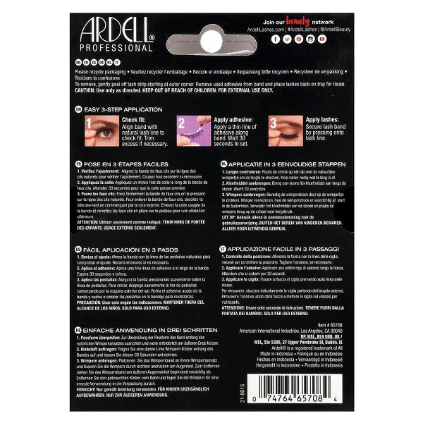 Ardell - Demi Wispies Feathered Lash with Invisiband Eyelashes 6Pairs