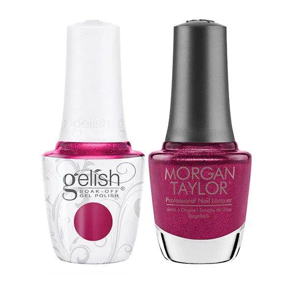 Gelish & Morgan Taylor Combo Winter 2024 - Sleighing In Style